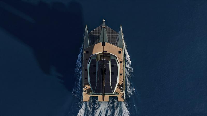 VMG 53 trimaran - renderings - photo © VMG