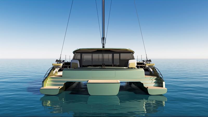 VMG 53 trimaran - renderings - photo © VMG
