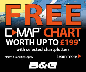 B&G C-MAP Free Chart 2018 300x250
