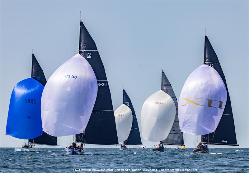 12mR World Championship, Newport, Rhode Island, USA photo copyright Stephen R Cloutier taken at New York Yacht Club and featuring the 12m class