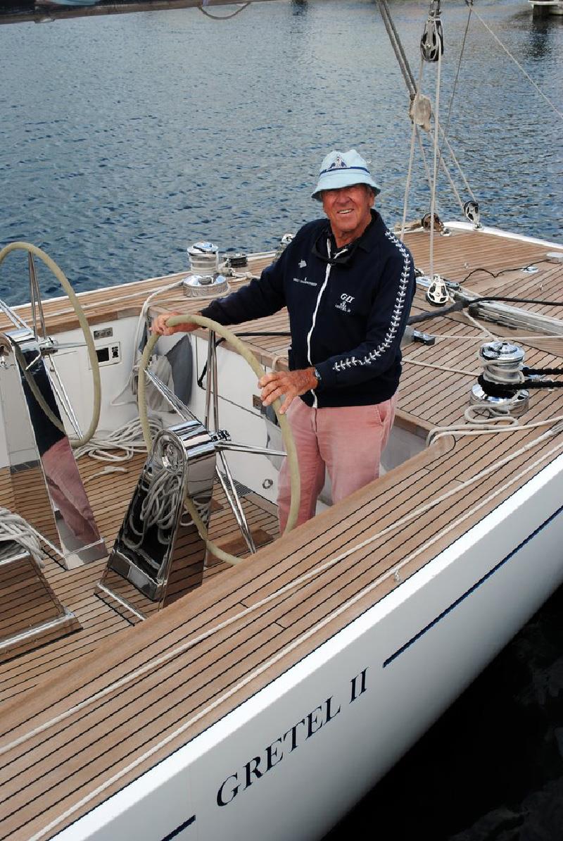 Gordon Ingate on Gretel II - photo © Australian Sailing Team