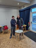 IOM Ranking 1 & 2 at West Lancs - Ranking 1 winner Brad Gibson with Vice commodore Andy Ashworth &copy; A Tickle