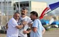 2026 IOM Worlds at Datchet Water - Fred Rocha, Zvonko Jelacic, Alexis Carre &copy; Mark Jardine
