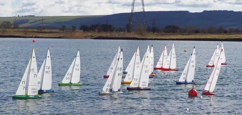 IOM Ranking 1 & 2 at Scarborough Model Yacht Club, Wykeham Water photo copyright Chris More taken at Scarborough Model Yacht Club and featuring the One Metre class