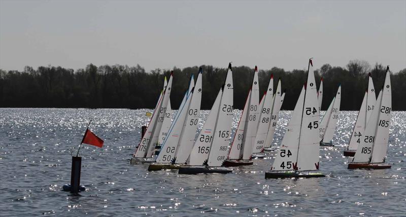 Huntingdon Radio Yacht Club IOM Open photo copyright Andy Wa taken at Huntingdon Radio Yacht Club and featuring the One Metre class