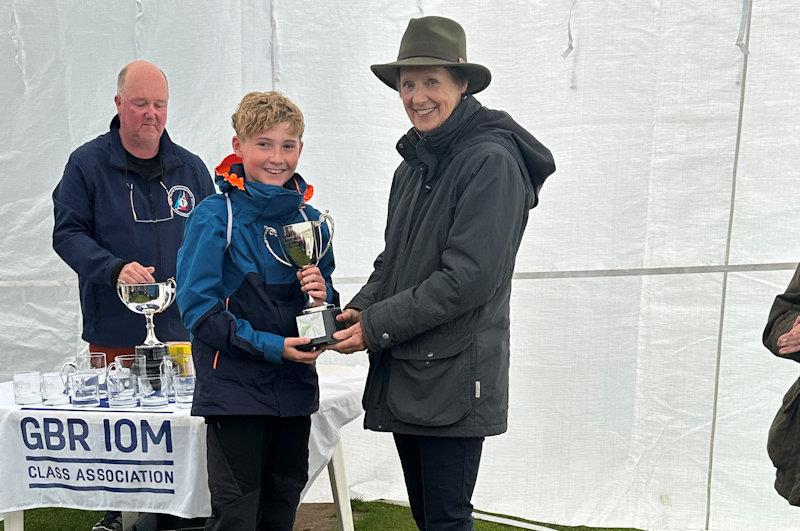 Noah McKintosh wins thje David Perkins trophy - IOM National Championship 2025 at Lincoln - photo © Nigel Barrow