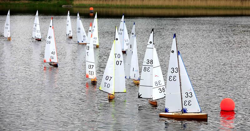 2025 MYA Scottish District Wooden Hulled IOM Championship photo copyright John Carmichael & Bill Odger taken at Tayside Radio Sailing Club and featuring the One Metre class