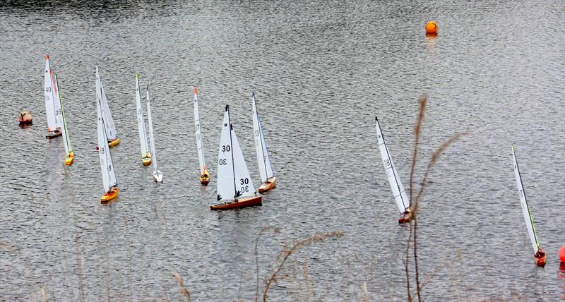 2025 MYA Scottish District Wooden Hulled IOM Championship photo copyright John Carmichael & Bill Odger taken at Tayside Radio Sailing Club and featuring the One Metre class