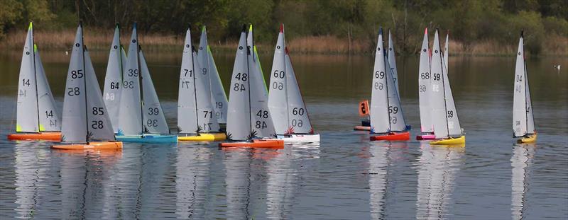 International One Metre (IOM) Eastern District Team Event at Norwich Model Yacht Club photo copyright Andy Wa taken at Norwich Model Yacht Club and featuring the One Metre class