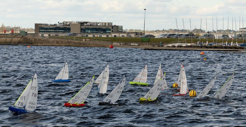 2026 IOM UK Nationals at Datchet - Rounding the leeward gate, which way is better - photo © Evergreen Video Productions