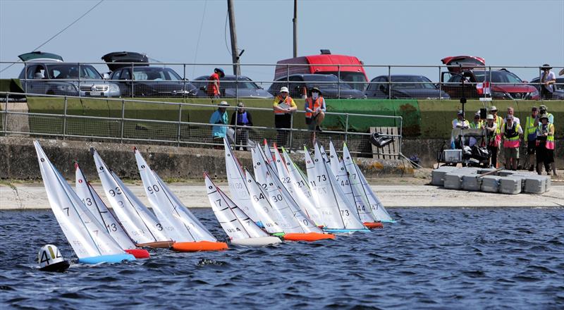2026 IOM Worlds at Datchet Water Day 5 - Race 15 Heat A Start - photo © Mark Jardine