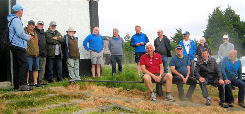 Relaxing during 2026 MYA Scottish District IOM Travellers 2 at Paisley Model Yacht Club - photo © David Smith
