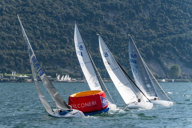2.4mR Inclusive World Championship at Lake Garda - day 2 - photo © Beatrice Colombo for Fraglia Vela Malcesine