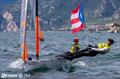 Isabella Calzadilla and Diego Power at 29er European Championship Riva del Garda © Mauro Melandri / Zerogradinord
