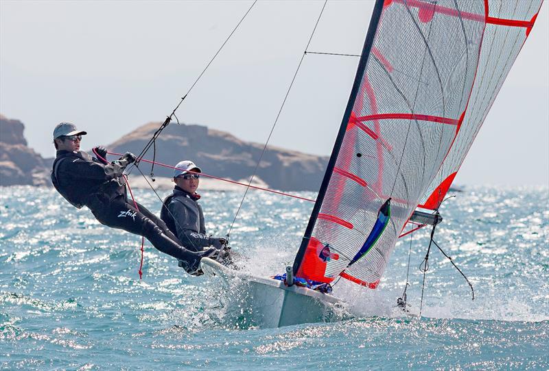 Sun Hung Kai & Co. Hong Kong Race Week 2023 - Day 2 photo copyright RHKYC / Guy Nowell taken at Royal Hong Kong Yacht Club and featuring the 29er class