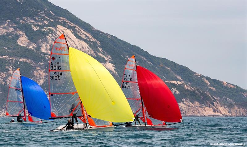 Sun Hung Kai & Co. Hong Kong Race Week 2023 - Day 3 photo copyright RHKYC / Guy Nowell taken at Royal Hong Kong Yacht Club and featuring the 29er class