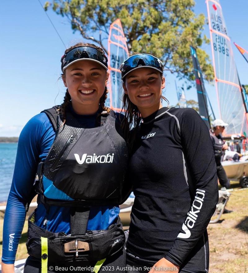 Sienna Brown and Darcy Robbins - 29er legends - photo © Beau Outteridge