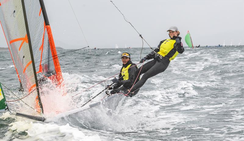 2025 RYA Youth National Championships photo copyright RYA / PKC Media taken at Plas Heli Welsh National Sailing Academy and featuring the 29er class