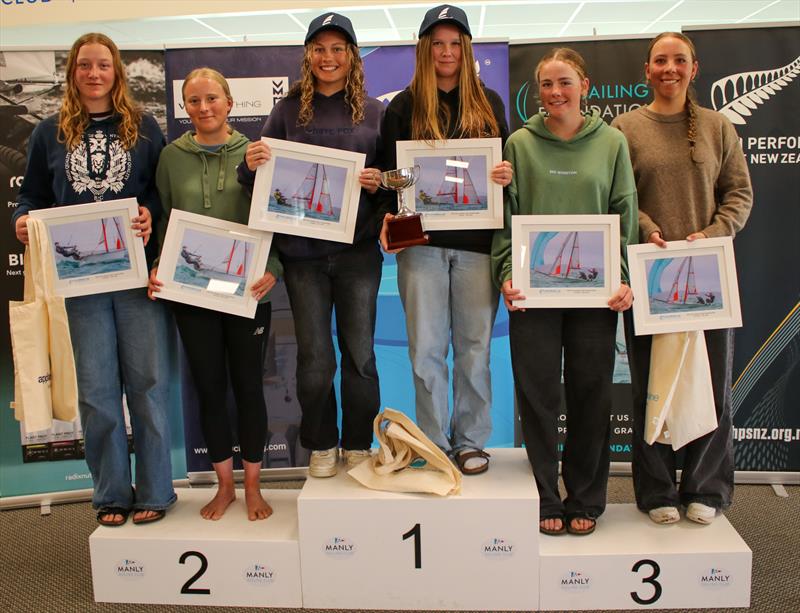 Girls 29er - Predictwind Youth NZ Nationals - Manly SC - September 2025 - photo © Insight Media