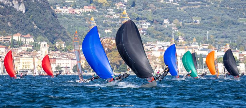 29er Eurocup 2025 Final day 2 photo copyright FVR / Zerogradinord taken at Fraglia Vela Riva and featuring the 29er class