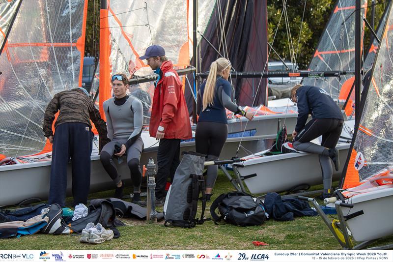 2026 Valencian Community Youth Olympic Week - Day 2 photo copyright Pep Portas / RCNV taken at Real Club Nautico Valencia and featuring the 29er class