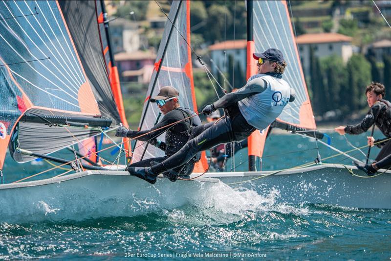 2026 29er EuroCup at Malcesine, Lake Garda Day 1 - photo © Mario Anfora