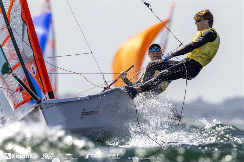 2026 29er World Championship at Kiel, Germany - Day 5 - photo © Sander van der Borch