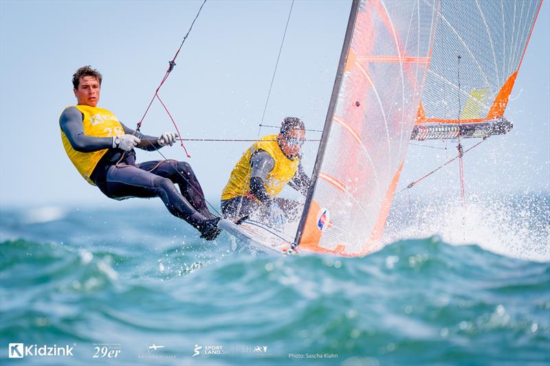 2026 29er World Championship at Kiel, Germany - Day 5 - photo © Sascha Klahn