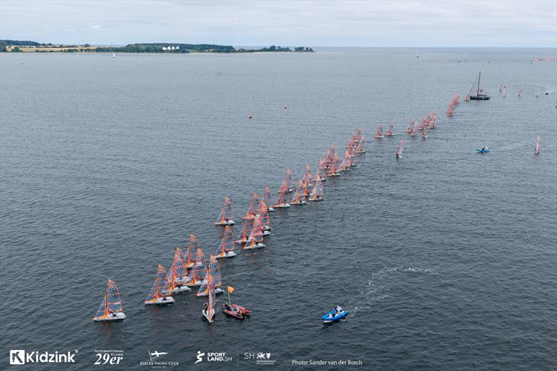 2026 29er World Championship at Kiel, Germany - Day 6 - photo © Sander van der Borch