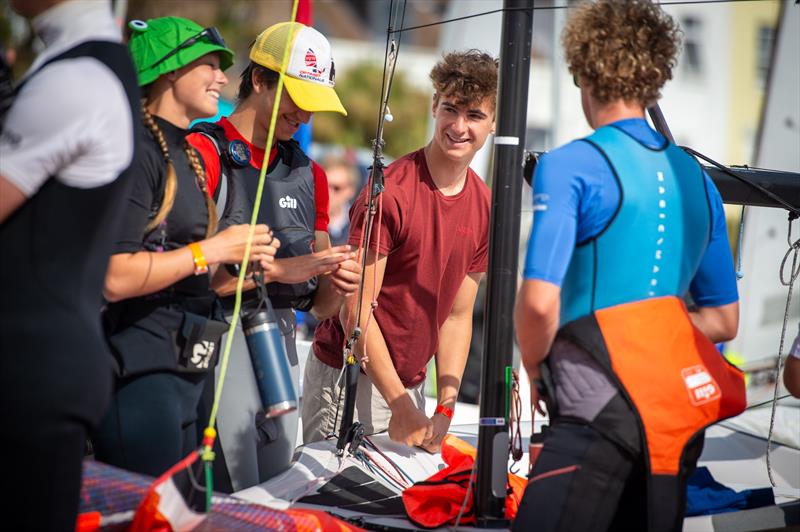 Day 1 - NSSA National Youth Regatta at Downs supported by P&B - photo © Jonathan Bentman