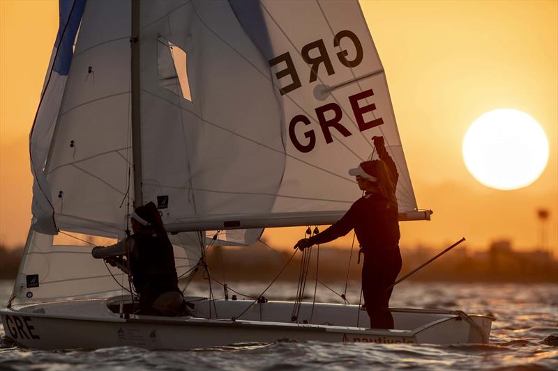 Day 1 of the Youth Sailing World Championships presented by Hempel - photo © Sander van der Borch / Oman Sail