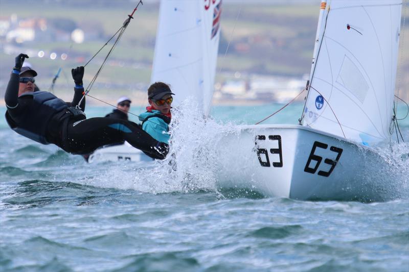 Sabine & Merle during the 2024 RYA Youth National Championships photo copyright Jon Cawthorne taken at Weymouth & Portland National Sailing Academy and featuring the 420 class