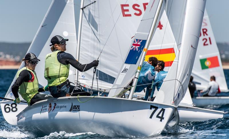 Snow-Hansen/Willcox - New Zealand - Day 4 - Open Mens European 470 championship - Vilamoura, Portugal - May 2021 - photo © Joao Costa Ferreira