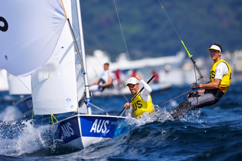 Mat Belcher and Will Ryan - Tokyo 2020 Olympics Regatta - photo © Sailing Energy / World Sailing