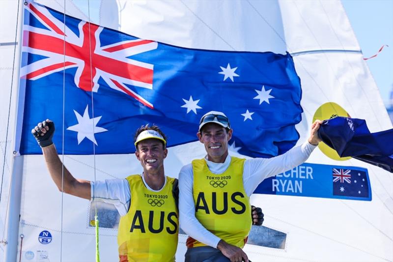 Mat Belcher and Will Ryan - Tokyo 2020 Olympics - photo © Sailing Energy / World Sailing