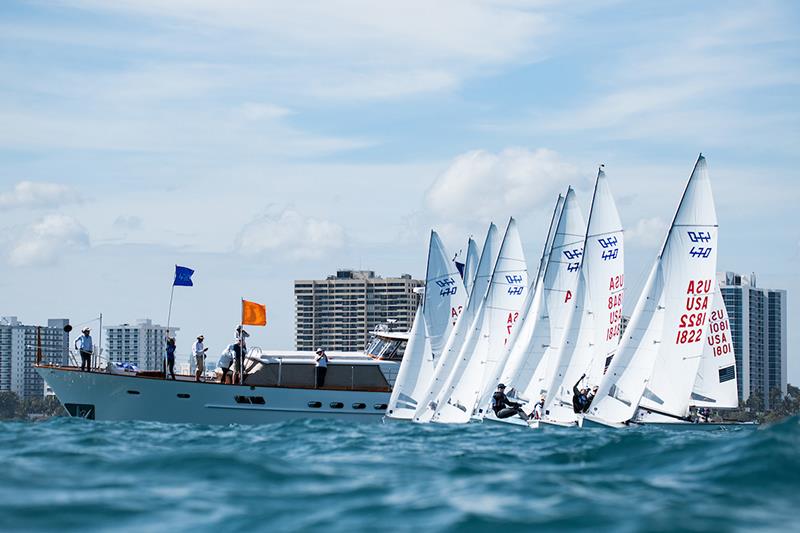 U.S. Olympic Team Trials - Sailing Day 7 photo copyright US Sailing Team taken at US Sailing Center of Martin County and featuring the 470 class