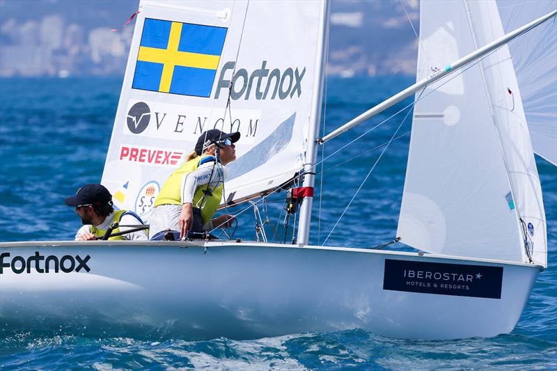 Anton Dahlberg and Lovisa Karlsson - 53rd Trofeo Princesa Sofía Mallorca by Iberostar Day 4 photo copyright Sailing Energy / Trofeo Princesa Sofía taken at Real Club Náutico de Palma and featuring the 470 class