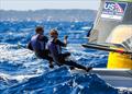 49er - Nevin Snow / Ian MacDiarmid (USA) &copy; Sailing Energy / French Olympic Week Hyères - TPM