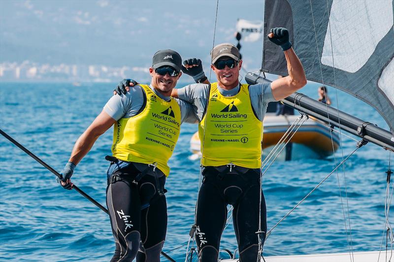 Diego Botin and Florian Trittel - 53rd Trofeo Princesa Sofía Mallorca by Iberostar photo copyright Sailing Energy / Trofeo Princesa Sofía taken at Real Club Náutico de Palma and featuring the 49er class