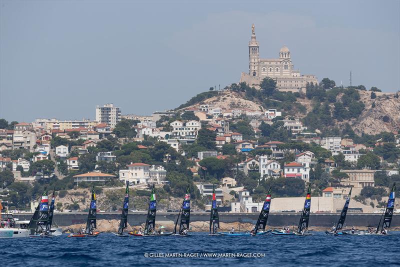 49er - Marseille - Paris2024 Olympic Regatta - July 28, 2024 - photo © Gilles Martin-Raget