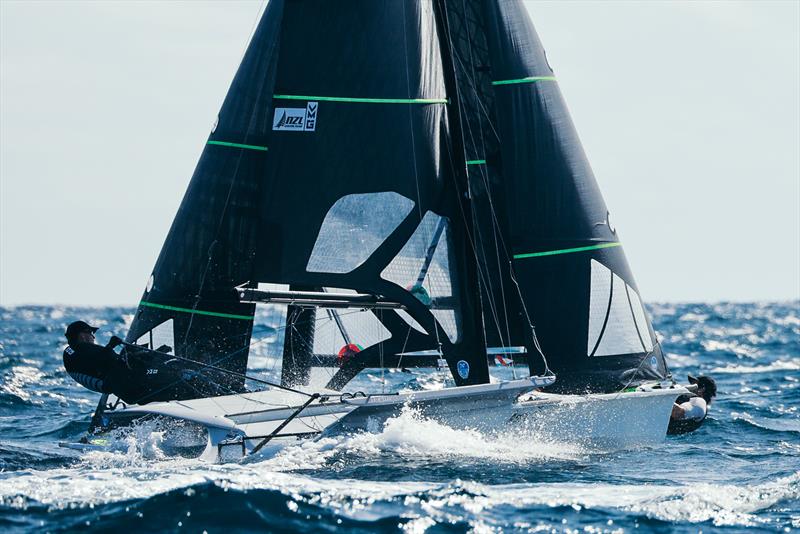 Isaac McHardie William Mckenzie (NZL)  - 49er World Championships - Sardinia - October 2025 - photo © Sailing Energy
