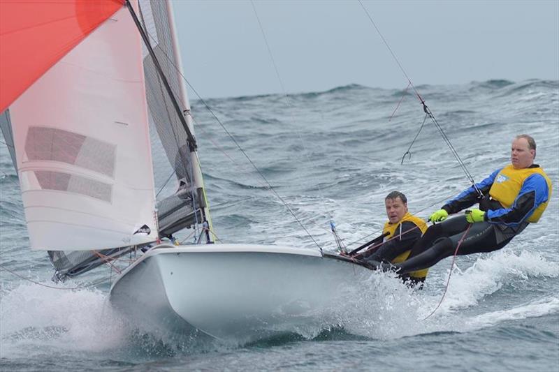 The evergreen Ian Pinnell should be an inspiration to us all! His is the living proof that dinghy racing, even at the highest level, is remarkably non-ageist! photo copyright SAP 505 / Christophe Favreau taken at  and featuring the 505 class