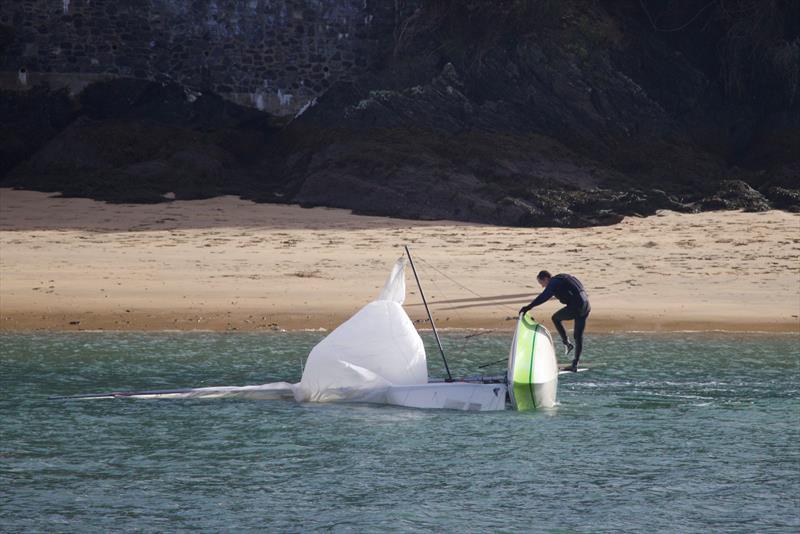 Salcombe Yacht Club Winter Series Race 3 photo copyright Lucy Burn taken at Salcombe Yacht Club and featuring the 505 class
