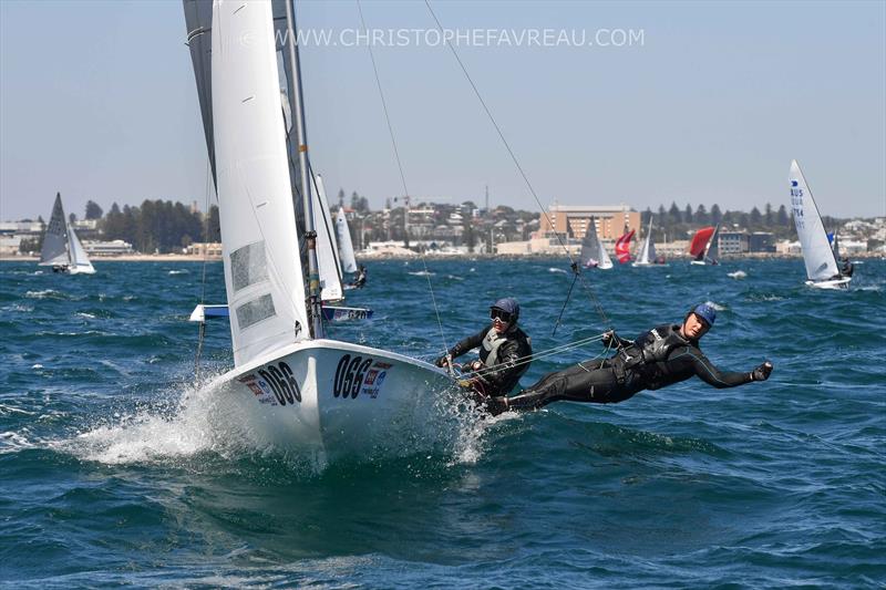 Harken 505 Australian Championships Final Day photo copyright Christophe Favreau taken at Fremantle Sailing Club and featuring the 505 class