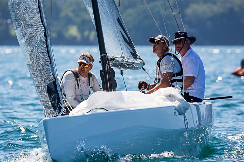 Marie-Françoise XIX - 2019 International 5.5 Metre Swiss Open Championship photo copyright Robert Deaves taken at Société Nautique de Genève and featuring the 5.5m class