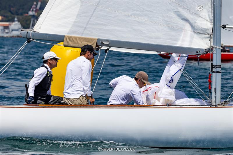 Manuela V - 5.5 Metre Enoshima Trophy 2025 - photo © Robert Deaves