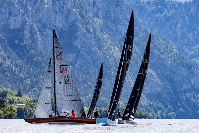 5.5 Metre Austrian Open 2025 photo copyright Robert Deaves taken at Union Yacht Club Traunsee and featuring the 5.5m class