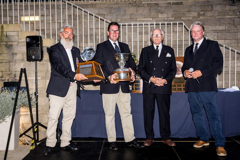 2023 Six Metre World Championship Prize Giving - The KSSS Cup for the highest placed yacht built to the First or Second International Rule which retains its original underwater configuration - photo © SailingShots by Maria Muiña