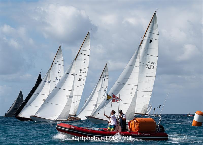 8 Metre World Championship in Genoa Day 4 photo copyright jrtphoto / IEMA / YCI taken at Yacht Club Italiano and featuring the 8m class