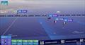 © America's Cup Media Final Leg of Race 5 - the fleet hits 30kts - helicopter on course edge - America's Cup Preliminary Regatta - Day 3 - Vilanova - September 17, 2023 © America's Cup Media
